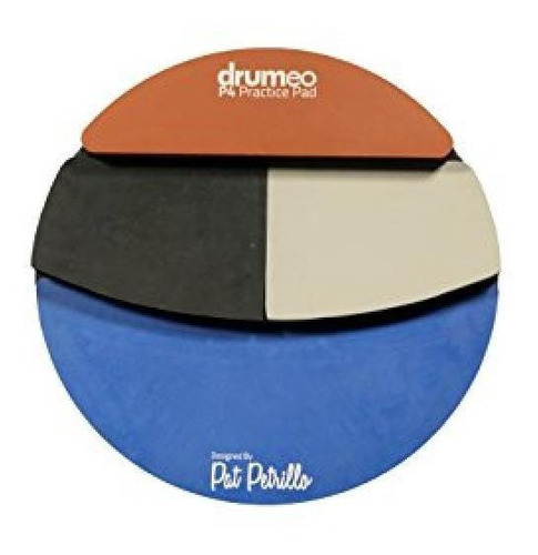 Drumeo P4 Practice Pad - El Mejor Tapete De Práctica De B