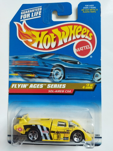 Hot Wheels Sol Aire Cx4 Flyin Aces Series An1