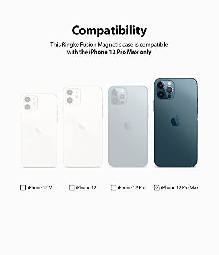 Funda Ringke Fusion Matte Clear Para iPhone 12 Pro Max
