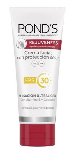 Crema Facial Ponds Rejuveness Con Protector Solar Fps 30