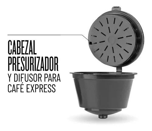 Capsulas Dolce Gusto Recargables Ecologicas X4 Caffettino