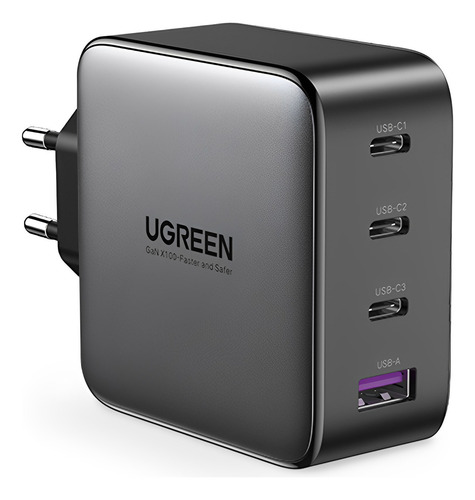 Carregador Rápido Ganx Usb 100w 4 Em 1 Ugreen