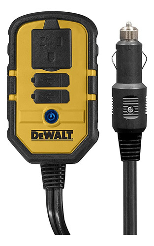 Inversor De Corriente Dewalt Dxaepi140 de 140 w Con Dos P.