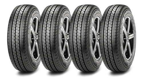 Kit X4 Neumaticos Pirelli 185/80 R15 Chrono Trafic Carga Neu