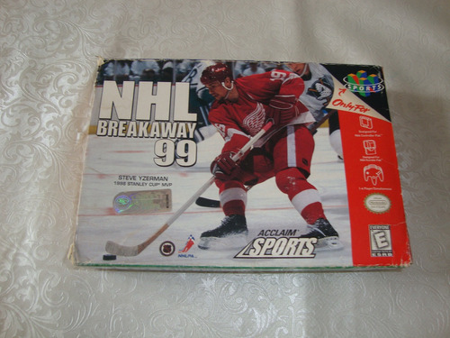 Nhl Breakaway´99 Americano Completo Para Nintendo 64 N64