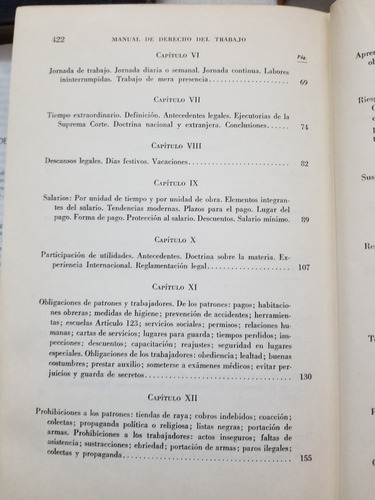 A2 Manual De Derecho Del Trabajo 1.a Edición Euquerio Guerre (Usado)