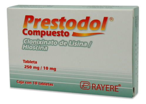 Prestodol Compuesto Tabletas 250 Mg Con 10 Tabletas