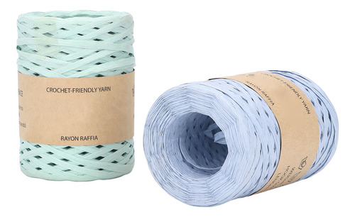 Fita De Papel De Ráfia, 2 Peças, 164 Jardas, Faça Você Mesmo