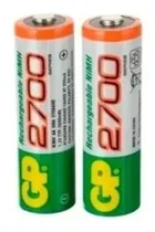 Comprar Pilas Baterias Aa Recargables 2600 Mah Gp Originales 