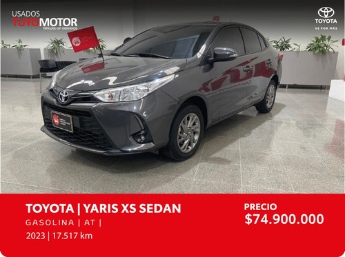 Toyota Yaris Xs Sedan 2023