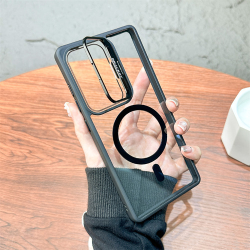 Y Funda Transparente Para Samsung Magsafe Uso Rudo Con