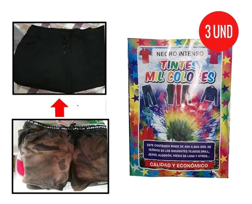 Tinte Ropa Splash | MercadoLibre 📦