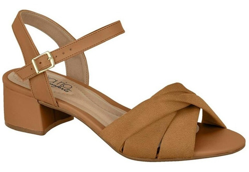 Sandália Beira Rio Salto Baixo Preto \u0026 Marrom 8345.128 | Mercado Livre