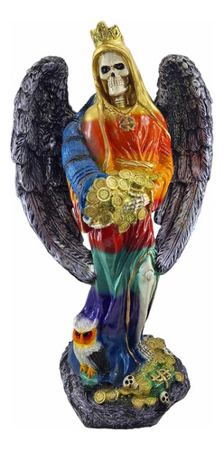 Santa Muerte Reyna De La Abundancia 65 Cm Prosperidad 