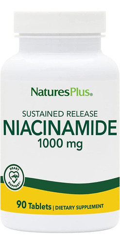 Niacinamida 1000mg Natures Plus - - Unidad a $2133