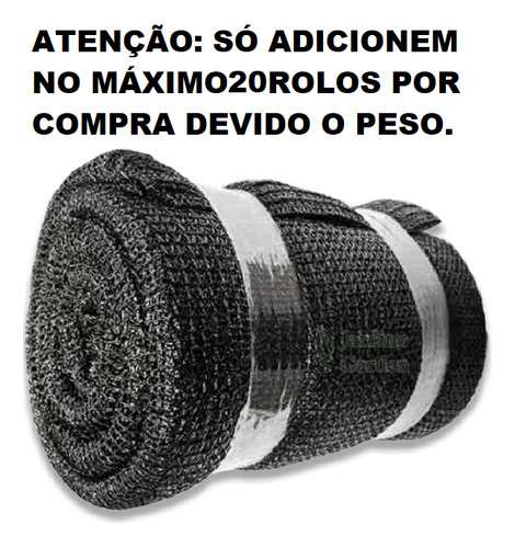 Tela Proteção Sombrite 80% Por 2,10 Larg C/10 Metros Solpack