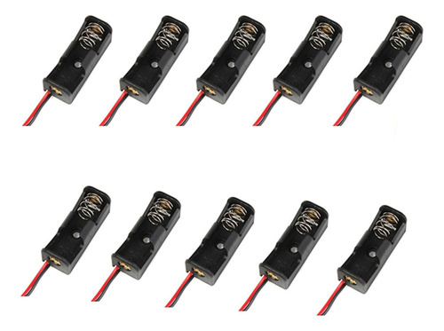 Caja Con Soporte Para Batería S, 23 A, A23, 12 V, Color Negr
