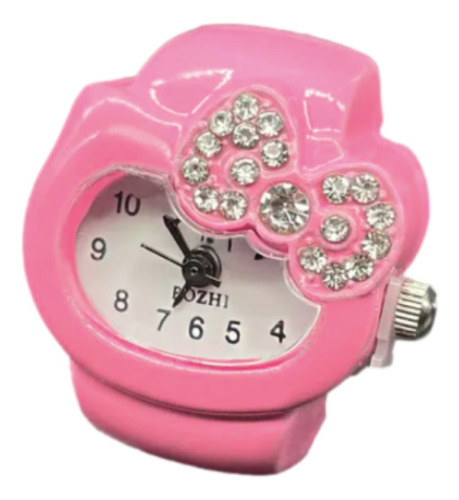 Reloj Anillo De Hello Kitty Ajustable Bonito Regalo