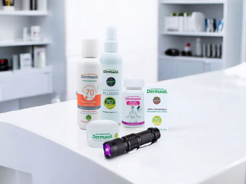 Tratamiento Para Vitíligo En Todo El Cuerpo + Lampara Uv