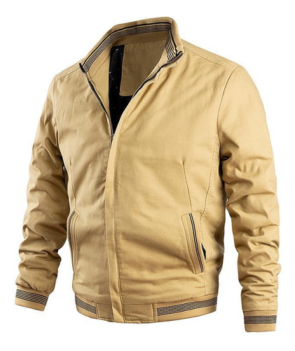 Chaqueta Bomber De Primavera Para Hombre, Abrigos Ajustados