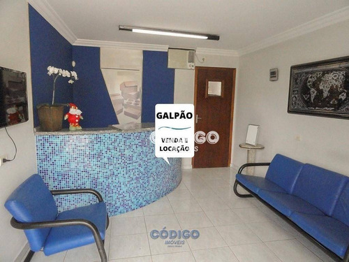 Imagem 6 de 29 de Galpão, 7674 M² - R$ 13.500.000 Ou Aluguel Por R$ 40.000 - Jardim Albertina - Guarulhos/sp - Ga0070