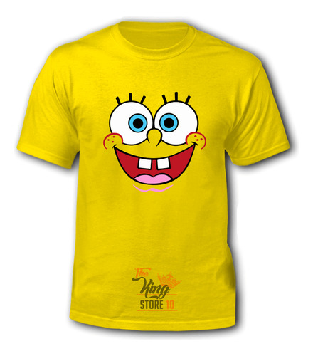 Polera, Bob Esponja Sonriendo, Serie, Mar / The King Store