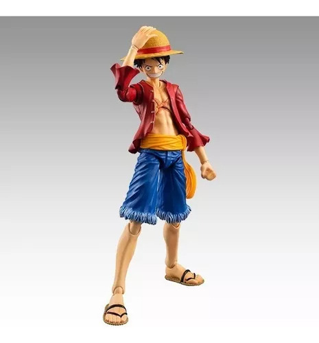 One Piece Brinquedo Luffy Ação Boneco Estátua 18cm