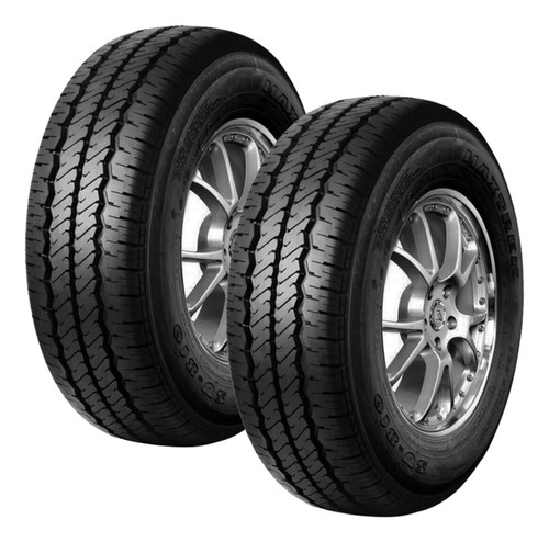 Paquete 2 Llantas 195r15c 8c 106/104s Maxtrek Su 810