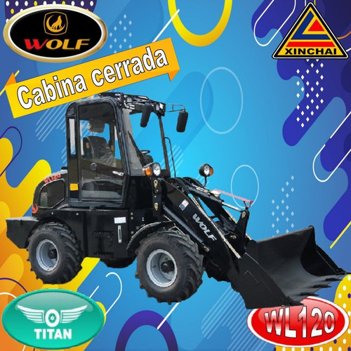 Imagen 2 de 15 de Pala Cargadora Frontal Wolf We120 0hs