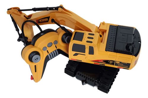 Trator Pá Carregadeira E Outros Modelos Controle Remoto Cor Amarelo 2