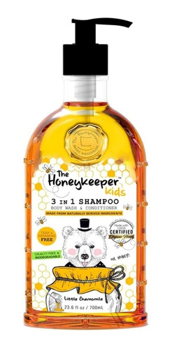 Shampoo 3 En 1 Niños The Honeykeeper 3 De 700 Ml