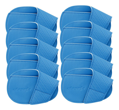 10x Funda Para La Cabeza Del Palo De Golf, Funda Azul