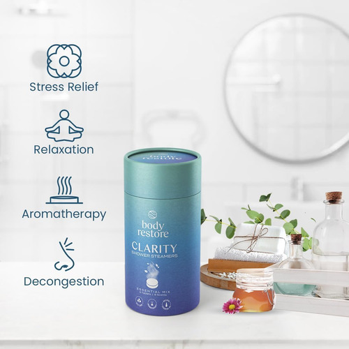 Vaporizadores De Ducha Body Restore, Aromaterapia, Paquete D