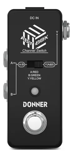 Aby Box Line Selector Ab Switch Mini Pedal De Efectos D...