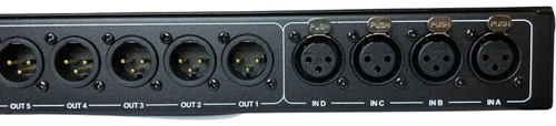 Processador De Audio Digital Duonn Prisma 480 4 In 8 Out