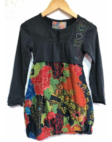 Vestido Desigual Niña Talle 3/4 Años Divino, Algodón C Nuevo | Cuotas sin interés Vestido Desigual Niña Talle 3/4 Años Divino, Algodón C Nuevo | Cuotas sin interés