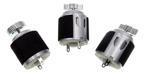 Rowita Dc Motor H1 Negro 260 Vibracion Fuerte Terremoto 3-6v