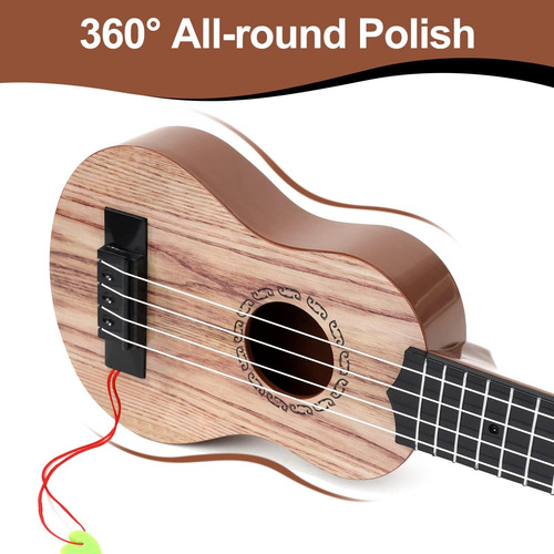 Raimy Guitarra Ukelele Para Niños De 17 Pulgadas - Mini Guit