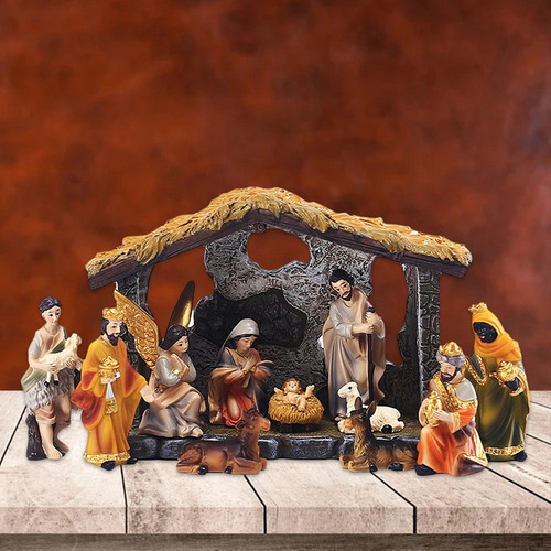 Para Natividad Estatuilla Nacimiento De Jesús Conjunto De /