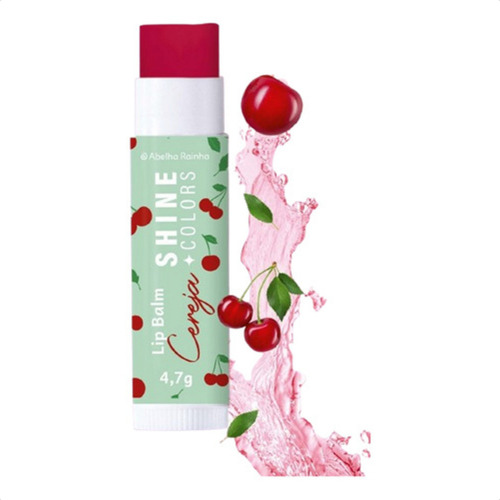 Lip Balm Batom Hidratante Protetor Labial Cereja