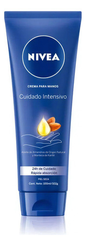 Nivea Crema De Manos Cuidado Intensivo Piel Seca X 100 Ml