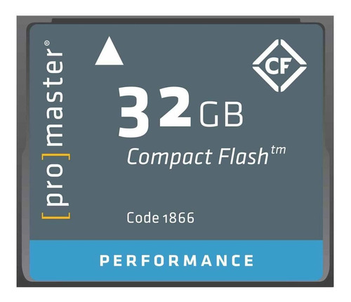 Promaster Performance 32 Gb Compact Flash Card 150 X