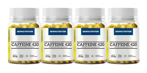 Kit 25caffeine 420mLG  60 Cps Newnutrition