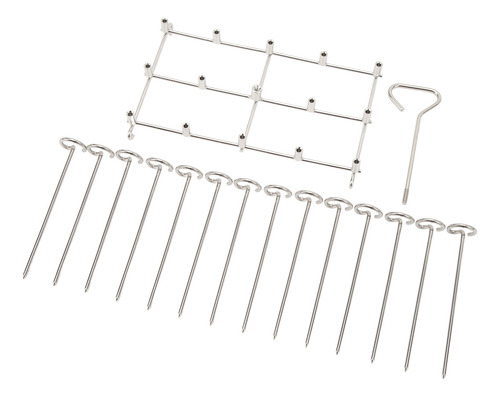 Juego De Soportes Verticales De Acero Inoxidable Para Freido