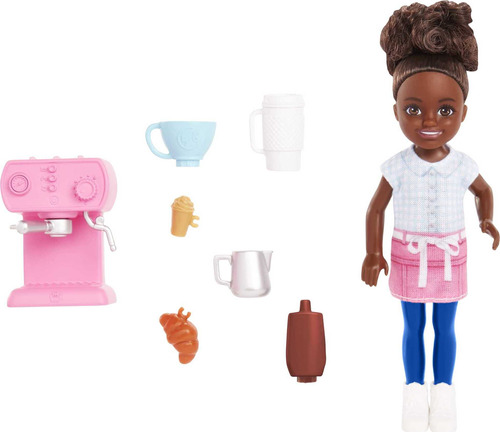 Barbie Juguetes, Juego De Barista De Muñeca Chelsea Y Acce.