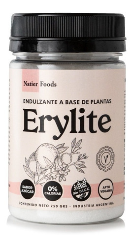 Endulzante Erylite - Natier 250 G