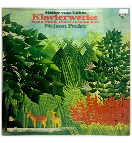 Vinilo Nelson Freire Klavierwerke Heitor Villa Lobos Lp 1974