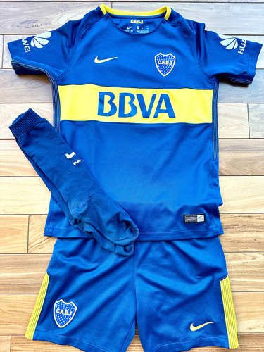 Conjunto Boca Junior Original Ninos