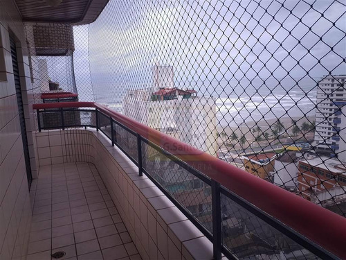 Imagem 15 de 18 de Cobertura Com 3 Dormitórios À Venda, 141 M² Por R$ 1.100.000 Com Possibilidade De Financiamento - Tupi - Praia Grande/sp - Co0005