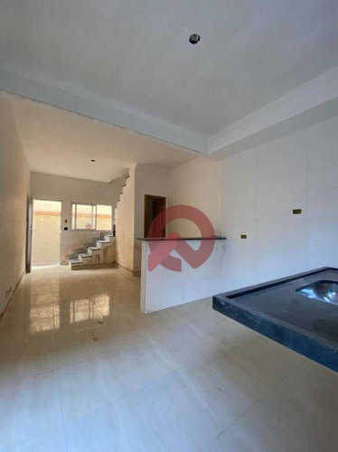 Imagem 8 de 12 de Sobrado Com 2 Dormitórios À Venda, 52 M² Por R$ 240.000 - Aviação - Praia Grande/sp - So0070